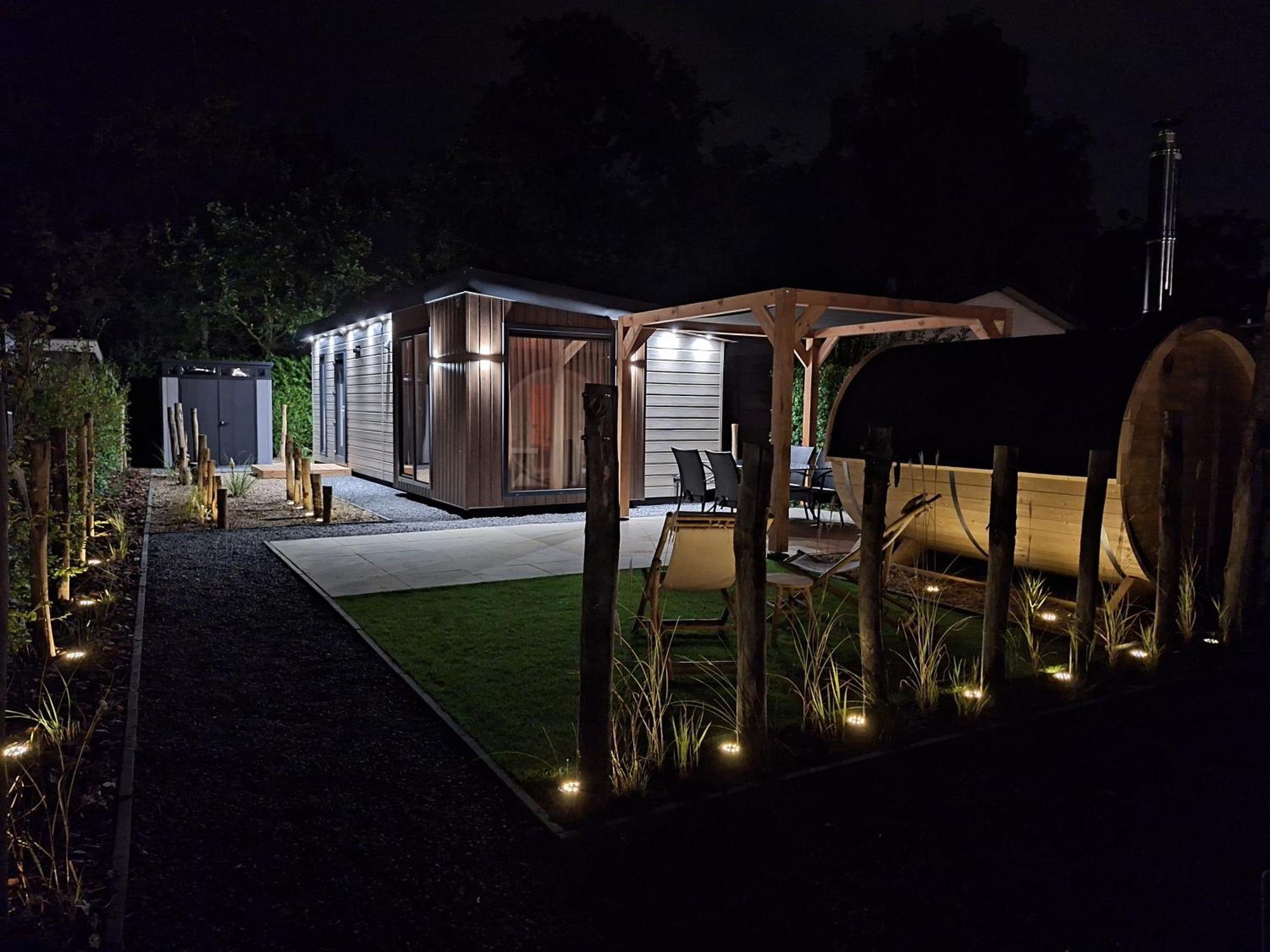 'Relax Lodge Sea' - Wellness Lodge In Zeeland - Private Sauna - Airco - Garden - Outdoor Swimming Pool - Free Wifi, Towels & Bed Linen Heinkenszand Exterior photo